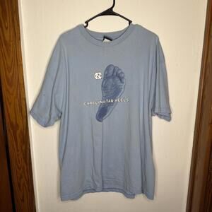 90s Champ Sports Blue North Carolina Tar Heels Vintage Tee Size XL